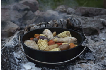 Image of Camp Chef Classic 10in Seasoned Cast Iron Dutch Oven, Dutch Oven 4quart, 10in Diameter, Black, SDO10