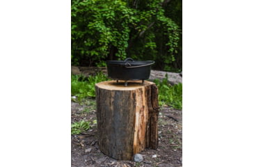 Image of Camp Chef Classic 10in Seasoned Cast Iron Dutch Oven, Dutch Oven 4quart, 10in Diameter, Black, SDO10