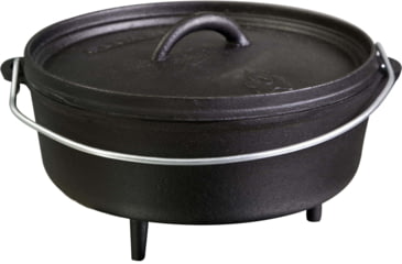 Image of Camp Chef Classic 10in Seasoned Cast Iron Dutch Oven, Dutch Oven 4quart, 10in Diameter, Black, SDO10
