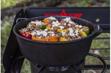 Image of Camp Chef Classic 12in Cast Iron Dutch Oven, Dutch Oven 6quart, 12in Diameter, Black, SDO12