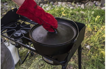 Image of Camp Chef Classic 14in Seasoned Cast Iron Dutch Oven, Dutch Oven 8 Quart, 14in Diameter, Black, SDO14