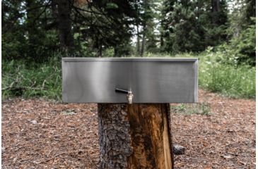 Image of Camp Chef CS14 14in Cylinder Stove Hot Water Tank, Black, WT14