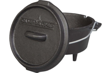 Image of Camp Chef Seasoned Cast Iron Mini Dutch Oven, Black, 0.75qt, DO5