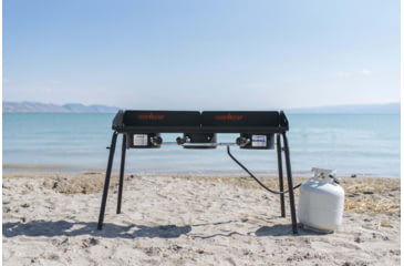 Image of Camp Chef Explorer 3X Three-Burner Stove, Black, EX90LW