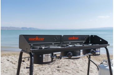 Image of Camp Chef Explorer 3X Three-Burner Stove, Black, EX90LW