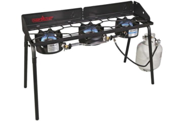 Image of Camp Chef Explorer 3X Three-Burner Stove, Black, EX90LW