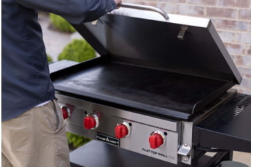 Image of Camp Chef Flat Top 600 Griddle Cover, Stainless, FTL600