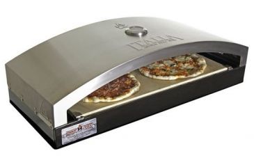 Image of Camp Chef 14X32 Italia Artisan Outdoor Pizza Oven Accessory, Silver PZ60