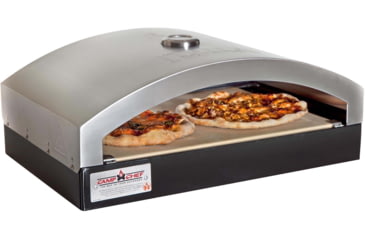 Image of USED Camp Chef Italia Artisan Outdoor Pizza Oven, White/Black, PZ90, EDEMO1