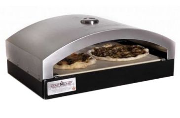 Image of Camp Chef Italia Artisan Outdoor Pizza Oven, White/Black PZ90