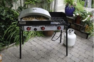 Image of Camp Chef Italia Artisan Outdoor Pizza Oven, White/Black PZ90