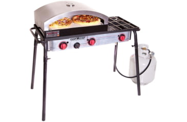 Image of Camp Chef Italia Artisan Outdoor Pizza Oven, White/Black, PZ90