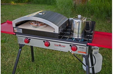 Image of Camp Chef Italia Artisan Outdoor Pizza Oven, White/Black, PZ90