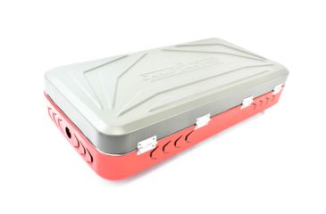 Image of Camp Chef Mountain Series Rainer 2 Burner Stove/Griddle Combo, Red/Silver MS2GR