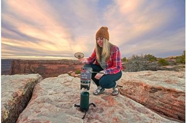 Image of Camp Chef Mountain Series Stryker Backcountry Portable Stove, Black, MS200