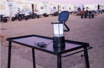 Image of Camp Chef Mountain Series Summit Solar Lantern, Black MSSL