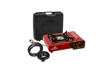 Image of Camp Chef Multi-Fuel And Butane Stove, Red/Black BP138