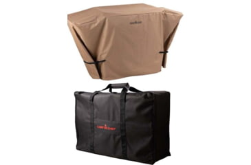 Image of Camp Chef Patio Cover for FTG600 &amp; FTG600P, Tan, with Black Carry Bag, CB600P