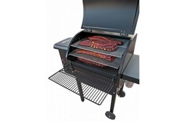Image of Camp Chef Pellet Grill &amp; Smoker Collapsible Front Shelf, 21.8 L x 11.2 W, Silver, PGSHELF