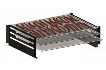 Image of Camp Chef Pellet Grill &amp; Smoker Jerky Rack, Nickel-plated steel, Silver, PGJERKY