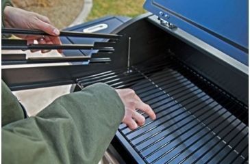 Image of Camp Chef Pellet Grill &amp; Smoker Jerky Rack, Nickel-plated steel, Silver, PGJERKY