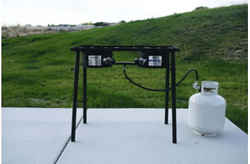 Image of Camp Chef Pioneer Stove, 2 x 30000 BTU/hr Burners, Black, EX60PP