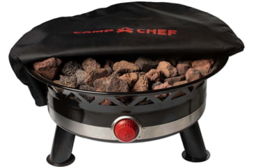 Image of Camp Chef Ponderosa Fire Pit Patio Cover, Black, PCGF24D