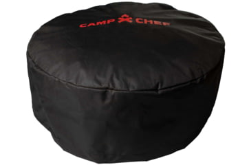 Image of Camp Chef Patio Cover For Ponderosa Fire Pit, Black, PCGF24D