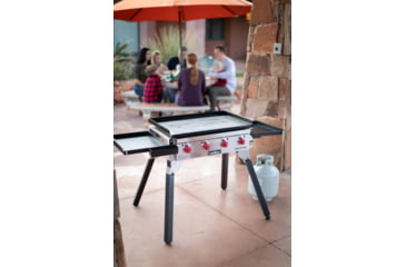 Image of Camp Chef Portable Flat Top Grill, Black/Stainless, FTG600P