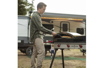 Image of Camp Chef Pro 90X - 3 Burner Stove, Black and Red, PRO90X