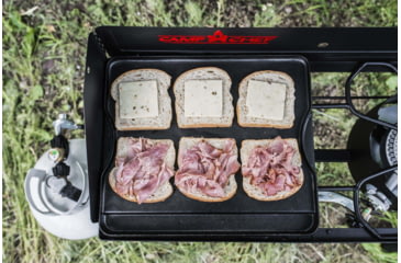 Image of Camp Chef Reversible Pre-Seasoned Cast Iron, Black, CGG16B