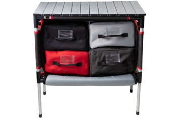 Image of Camp Chef Mountain Series Sherpa Camp Table &amp; Organizer, Red, MSTAB