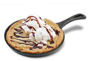 Image of Camp Chef Skookie Cast Iron Pan With Chocolate Chip Cookie Mix, Black, CICS7C