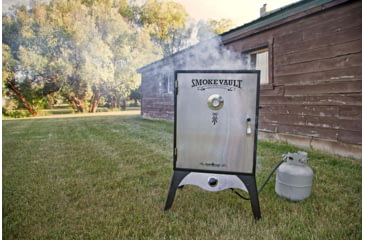 Image of Camp Chef Smoke Vault Food Smoker, 24in, Silver/Black, SMV24S