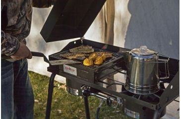 Image of Camp Chef Stove Accessory, Barbecue Grill Box For 1 Burner BB100LCC