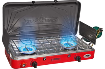 Image of Camp Chef Summit Two Burner Camping Stove, Red, MS2HPR