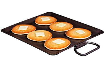 Image of Camp Chef Universal 13in x 13in Steel Griddle, 13in Length x 13in Width Fry Griddle, Black, FG13