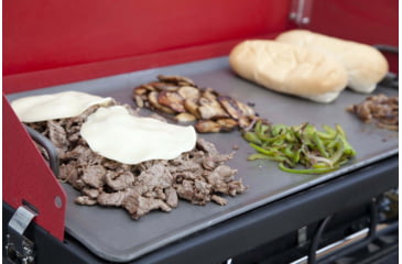 Image of Camp Chef Universal 26in x 14in Steel Griddle, 26in Length x 14in Width Fry Griddle, Black, FG26