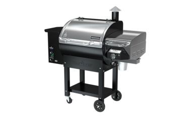 Image of Camp Chef Woodwind Pellet Grill w/ Sear Box, Black/Silver PG24WWSS