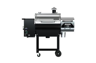 Image of Camp Chef Woodwind Pellet Grill w/ Sear Box, Black/Silver PG24WWSS