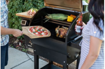 Image of Camp Chef Woodwind Wi-Fi Pellet Grill, Stainless / Black, 24in, PG24CL