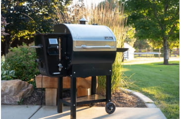 Image of Camp Chef Woodwind Wi-Fi 24 Pellet Grill, Stainless/Black, PG24CL