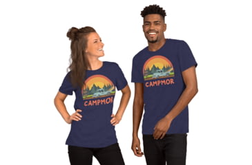 Image of Campmor Campmor Rustic Retreat Pickup Truck T-Shirt, RR-MAROON-XL