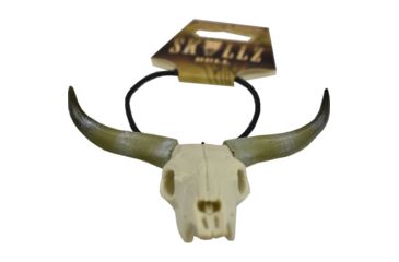 Image of Can Cooker Skullz Mirror Hanger Bull, White 1201405