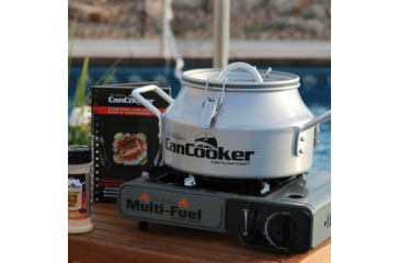 Image of CanCooker Companion Pot with Non Stick Coating, Silver, 1.5 Gallon, G15-2016