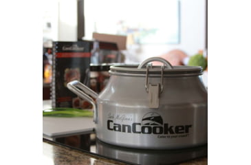 Image of CanCooker Companion Pot with Non Stick Coating, Silver, 1.5 Gallon, G15-2016