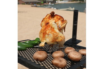 Image of CanCooker Foldable Chicken Rack, Silver, One Size, CKNRK-1501