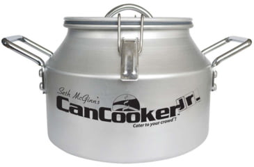 Image of CanCooker Jr. with Non Stick Coating, Silver, 2 Gallon, JR-001