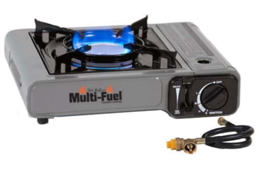 Image of EDEMO CanCooker Multi-Fuel Cooktop, Single Burner, Gray/Black, One Size, SMDF1401, EDEMO2
