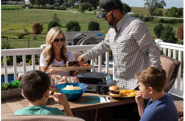 Image of CanCooker Portable Conversion Grill, Black, One Size, BBQ191035
